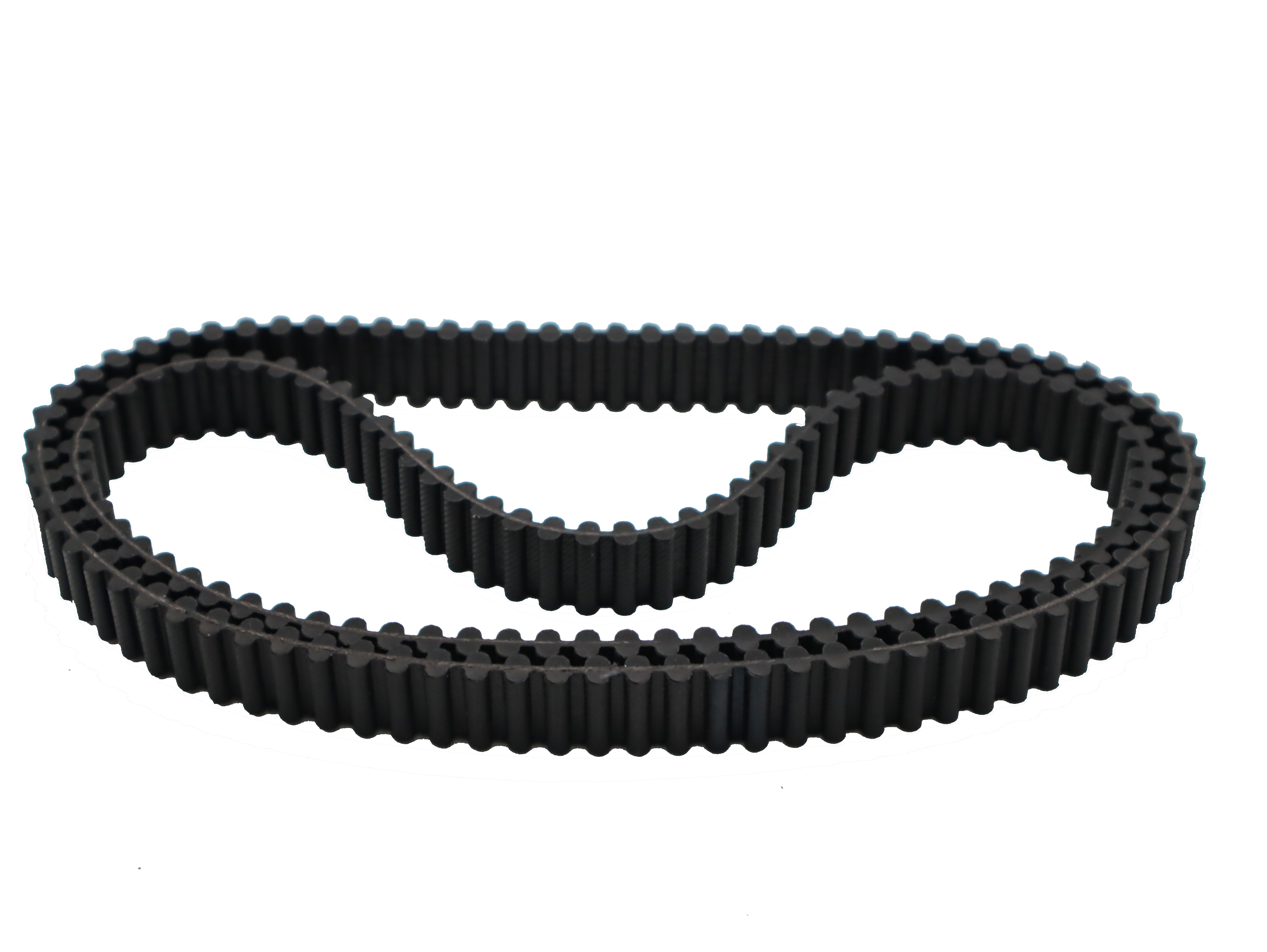 Double-sided tooth rubber timing belt